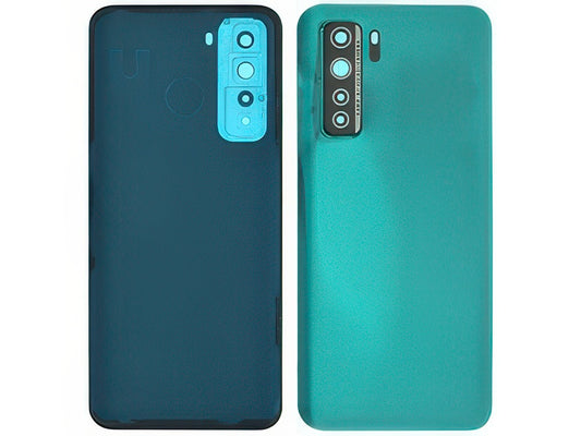Cover Batteria + Vetrino Camera + Adesivi Crush Green per Huawei P40 Lite 5G