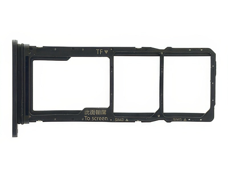 Sportello Dual Sim Card/SD Card + Alloggio Nero per Huawei P40 Lite E