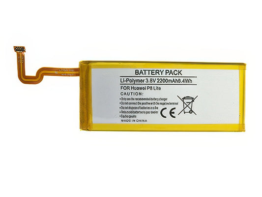 Batteria Litio 2200 mAh slim per Huawei P8 Lite Smart