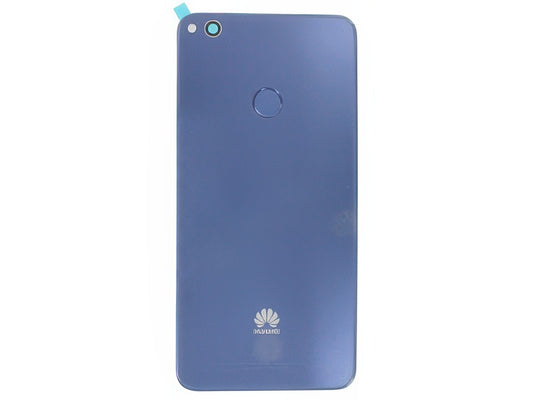 Cover Batteria + Lettore Impronta Blu per Huawei P8 Lite 2017 Dual Sim