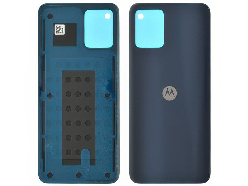 Cover Batteria + Adesivo Cosmic Black per Motorola Moto E13
