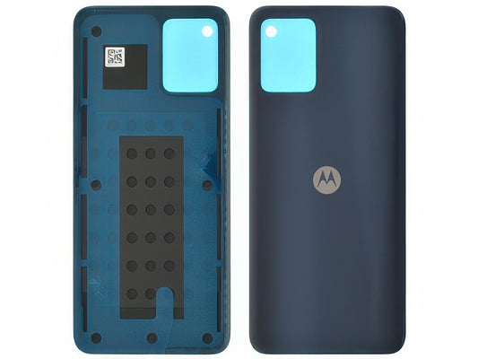 Cover Batteria + Adesivo Cosmic Black per Motorola Moto E13