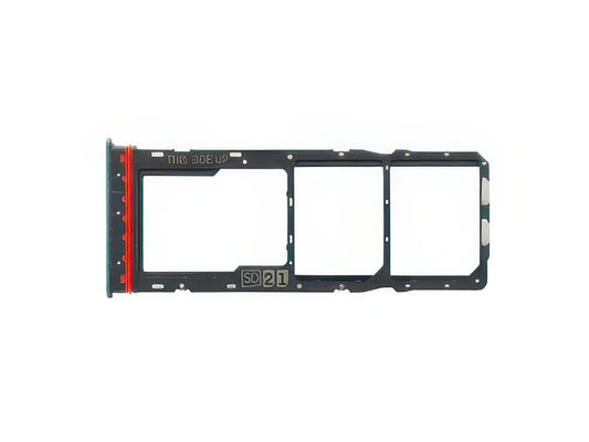Sportello Dual Sim Card/SD Card Aurora Verde per Motorola Moto E13