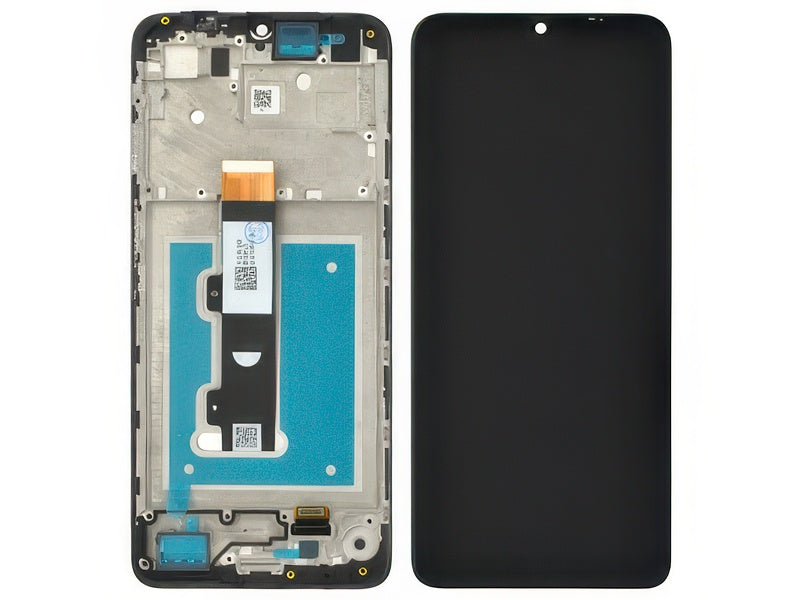 Lcd + Touch Screen + Frame Nero per Motorola Moto E22i - Compatibile