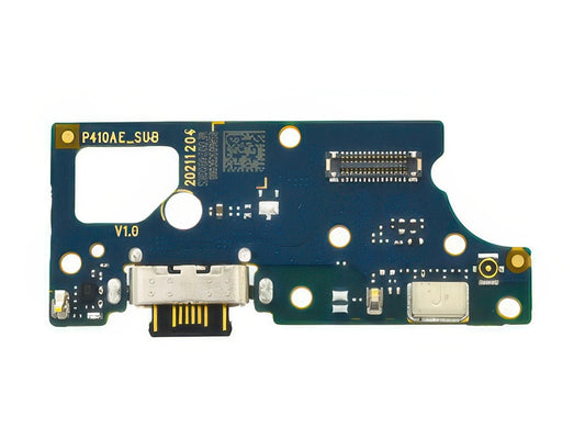 Sub Board + Plug In + Microfono per Motorola Moto E32s - Originale Service Pack