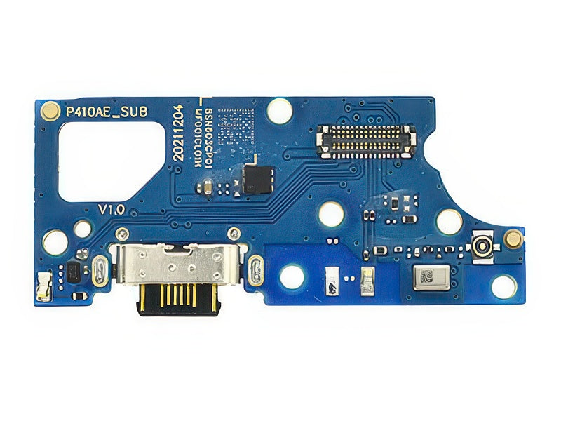 Sub Board + Plug In + Microfono per Motorola Moto E32s - Compatibile