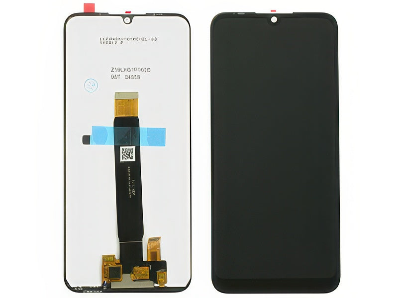 Lcd + Touchscreen Nero per Motorola Moto E6 Plus