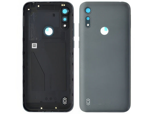 Cover Batteria + Tasti Laterali + Vetrino Camera Meteor Grigio per Motorola Moto E6i