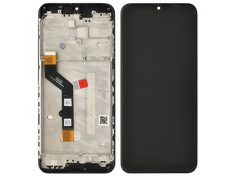 Lcd + Touchscreen + Frame Nero per Motorola Moto E7 Plus