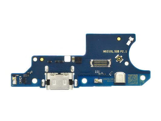 Sub Board + Plug In + Microfono per Motorola Moto E7 Power - Originale Service Pack