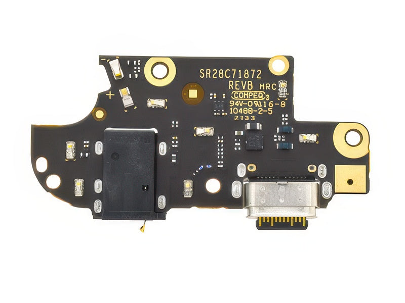 Sub Board + Plug In + Microfono + Jack Audio per Motorola Moto G 5G Plus