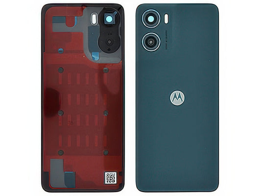 Cover Batteria + Vetrino Camera + Adesivo Tapestry per Motorola Moto G06 4G