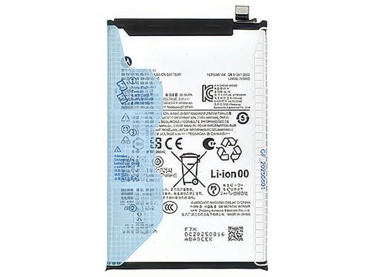 SL70 Batteria 4800 mAh + Adesivo per Motorola Moto G06 Power 4G