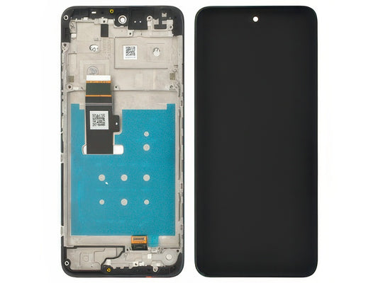 Lcd + Touch Screen + Frame Nero per Motorola Moto G13 - Compatibile