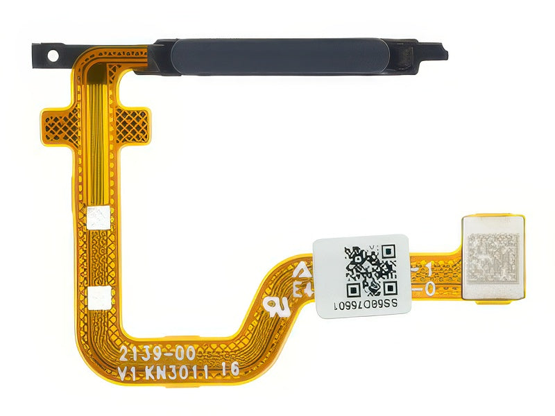 Flat Cable Lettore Impronta Matte Charcoal per Motorola Moto G13