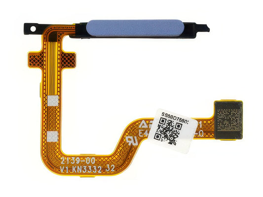 Flat Cable Lettore Impronta Blu Lavender per Motorola Moto G13