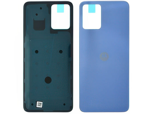 Cover Batteria + Adesivo Blu Lavender per Motorola Moto G13