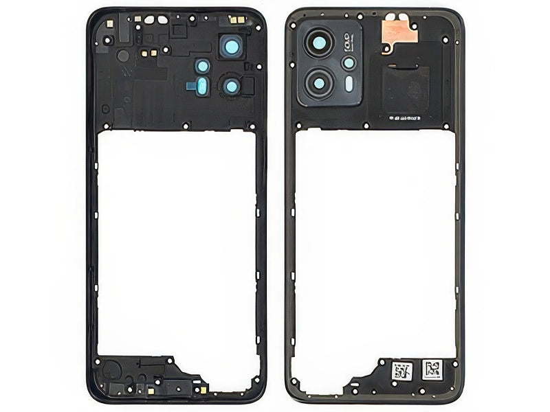 Cover Posteriore + Vetrino Camera + Antenna NFC Matte Charcoal per Motorola Moto G13