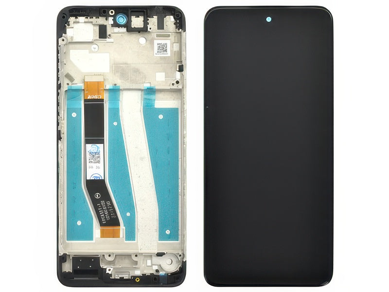 Lcd + Touch Screen + Frame Nero per Motorola Moto G14