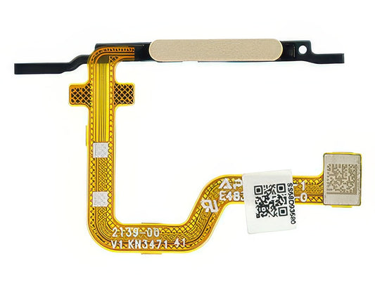 Flat Cable Lettore Impronta Butter Cream per Motorola Moto G14