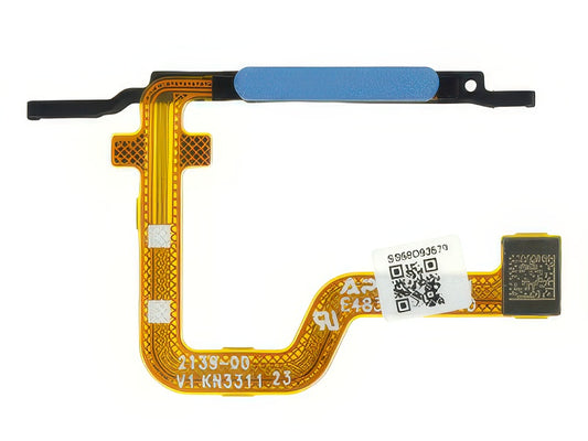 Flat Cable Lettore Impronta Sky Blue per Motorola Moto G14