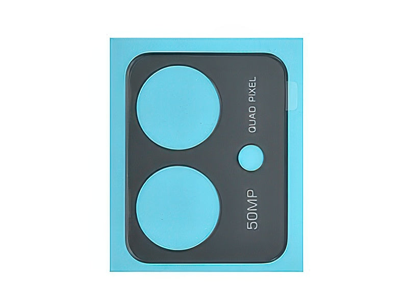 Cover Camera + Adesivo Steel Grigio per Motorola Moto G14