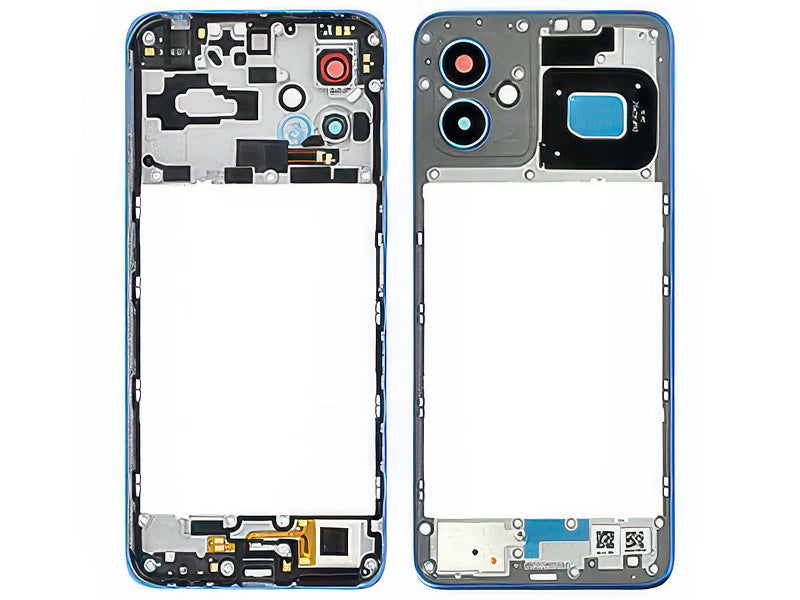 Cover Posteriore + Vetrino Camera + Antenna NFC Sky Blue per Motorola Moto G14