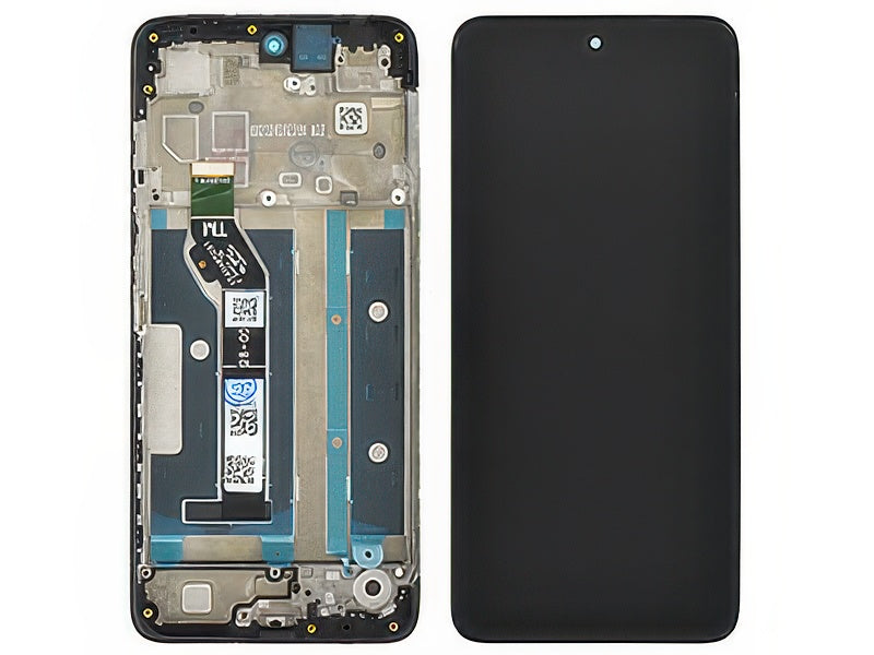 Lcd + Touch Screen + Frame Nero per Motorola Moto G15 - Compatibile