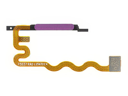 Flat Cable Lettore Impronta Bordeaux per Motorola Moto G17