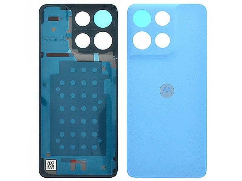 Cover Batteria + Adesivi Alaskan Blu per Motorola Moto G17
