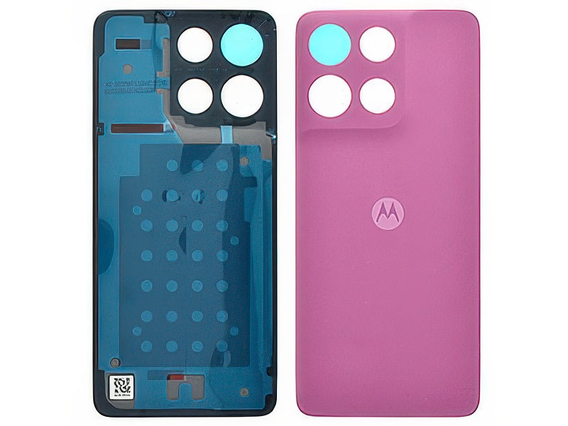 Cover Batteria + Adesivi Bordeaux per Motorola Moto G17