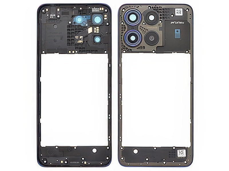 Cover Posteriore + Vetrino Camera + Antenna NFC Evening Blu per Motorola Moto G17 Power