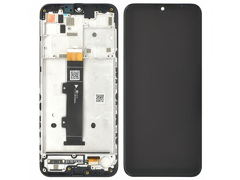 Lcd + Touch Screen + Frame Nero per Motorola Moto G20