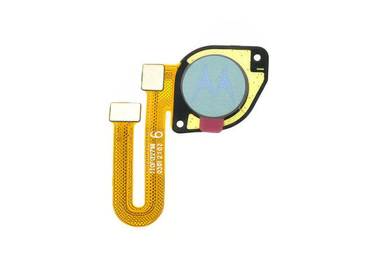 Flat Cable Lettore Impronta Breeze Blu per Motorola Moto G20