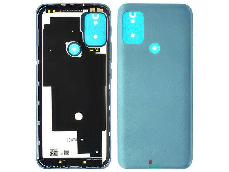 Cover Batteria + Tasti Laterali Breeze Blu per Motorola Moto G20