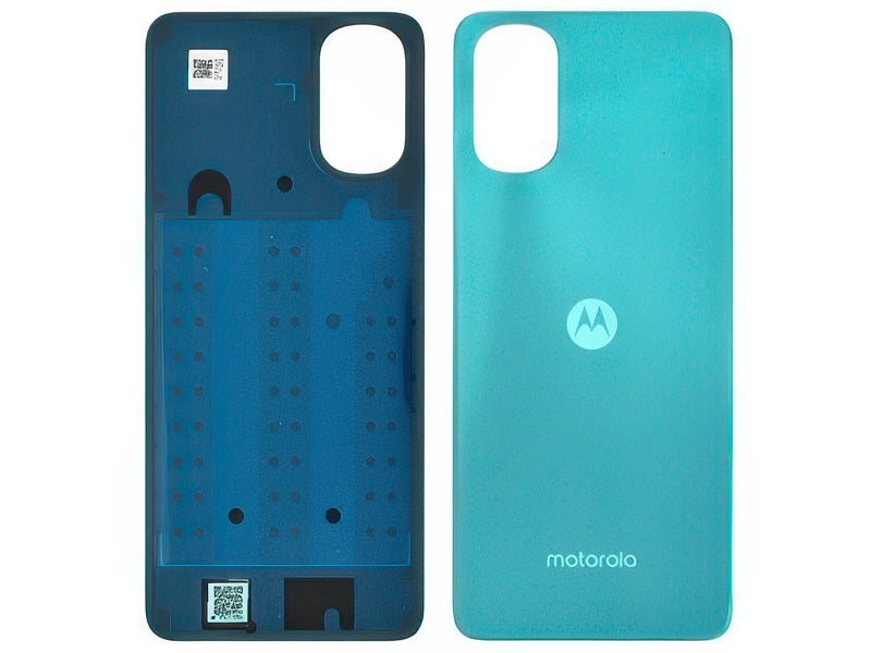 Cover Batteria + Adesivi Iceberg Blu per Motorola Moto G22
