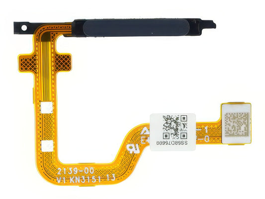 Flat Cable Lettore Impronta Matte Charcoal per Motorola Moto G23