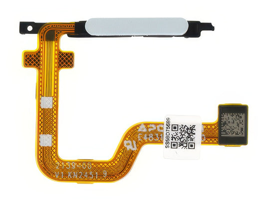 Flat Cable Lettore Impronta Pearl Bianco per Motorola Moto G23