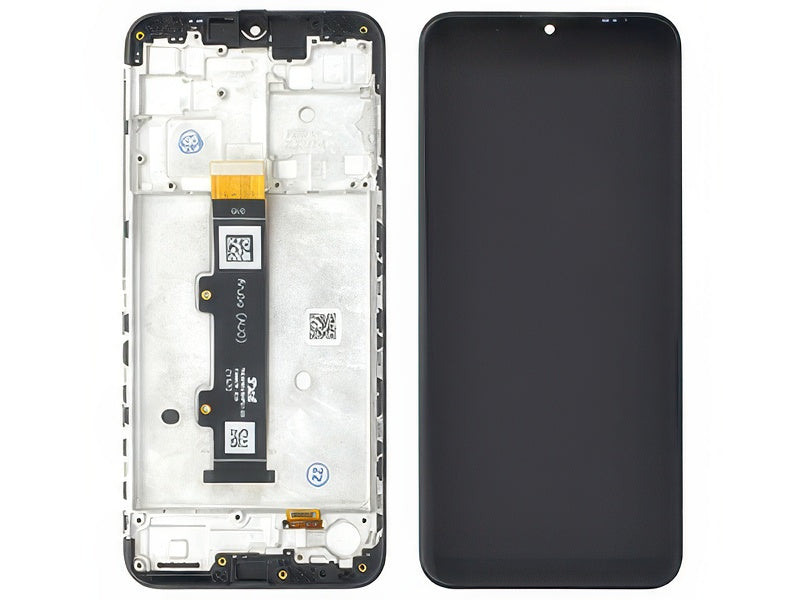 Lcd + Touch Screen + Frame Nero per Motorola Moto G30
