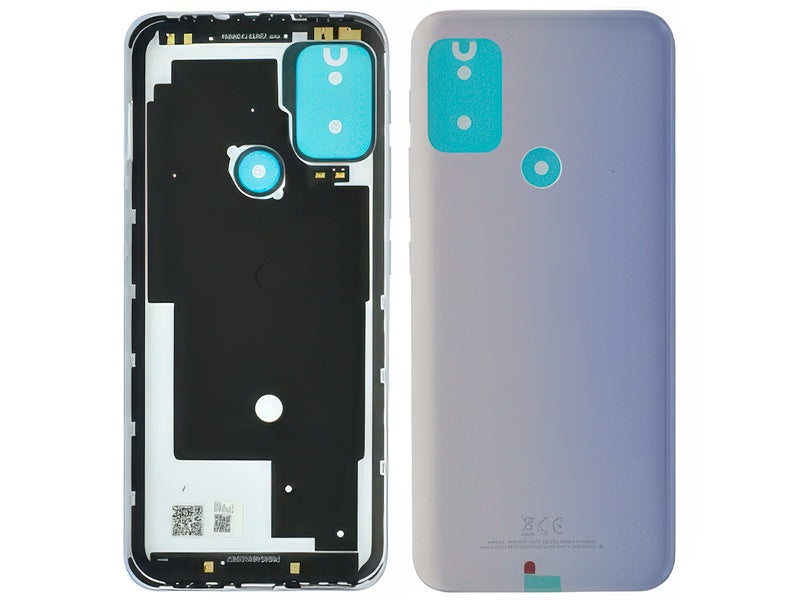 Cover Batteria + Tasti Laterali Pastel Sky per Motorola Moto G30