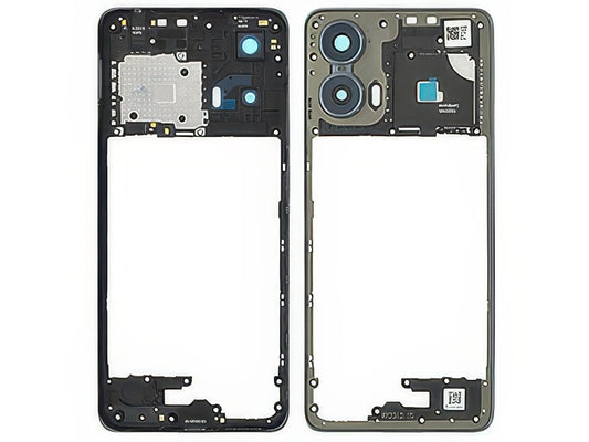 Cover Posteriore + Vetrino Camera + Antenna NFC Matte Charcoal per Motorola Moto G24 4G