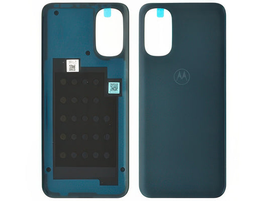 Cover Batteria + Adesivi Mineral Grigio per Motorola Moto G31
