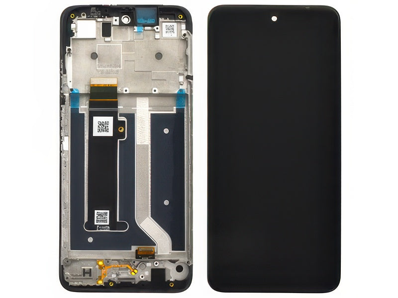 Lcd + Touch Screen + Frame Nero per Motorola Moto G34 5G - Compatibile