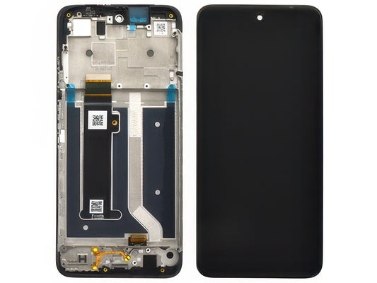 Lcd + Touch Screen + Frame Nero per Motorola Moto G34 5G - Compatibile