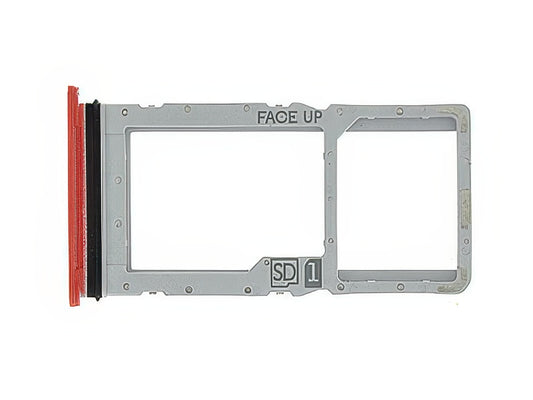 Sportello Dual Sim Card/SD Card Guava Rosso per Motorola Moto G35 5G