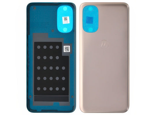 Cover Batteria + Adesivi Pearl Oro per Motorola Moto G41