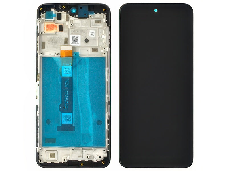Lcd + Touch Screen + Frame Nero per Motorola Moto G42 - Originale Service Pack