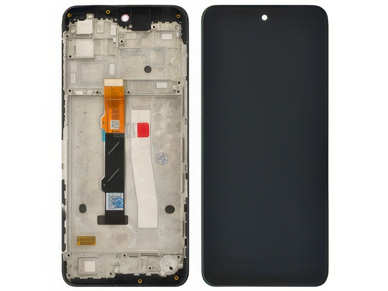 Lcd + Touch Screen + Frame Nero per Motorola Moto G42 - Compatibile