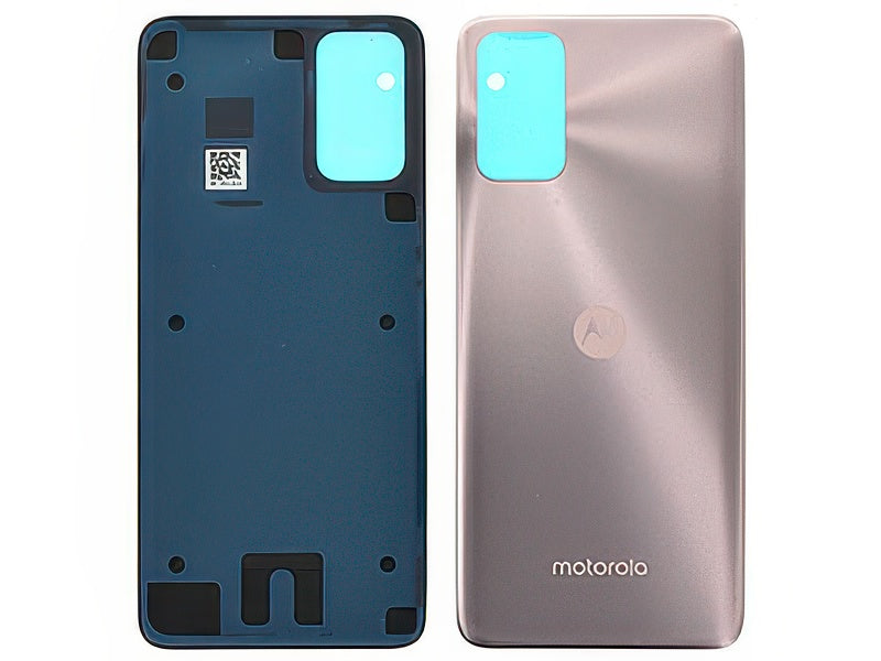 Cover Batteria + Adesivo Metallic Rose per Motorola Moto G42