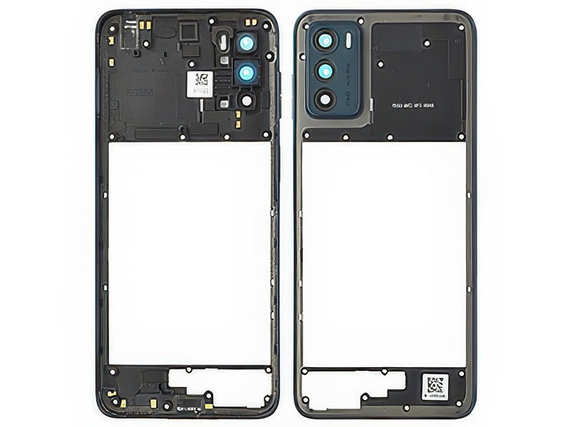 Cover Posteriore + Vetrino Camera + Tasti Volume + Antenna NFC Atlantic Verde per Motorola Moto G42